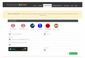 Upload Your IPTV UK Playlist